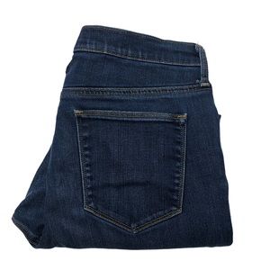 GAP Soft True Skinny High Rise Dark Wash Stretch Skinny Jeans